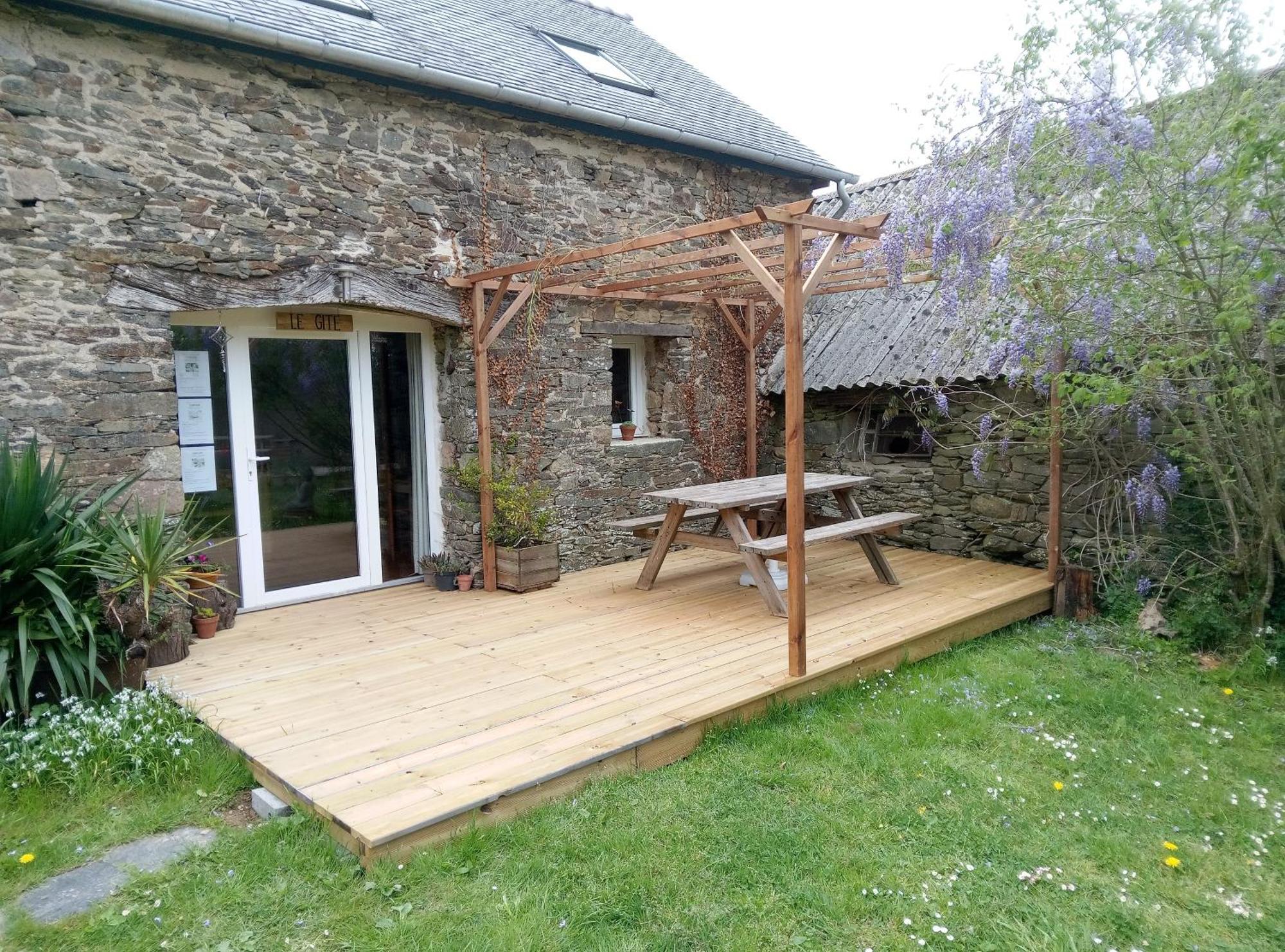 Le Jardin Enchanteur, Chaleureuse Maison D'Hotes Eco-Responsable, Calme Et Accueillante Lopérec Esterno foto